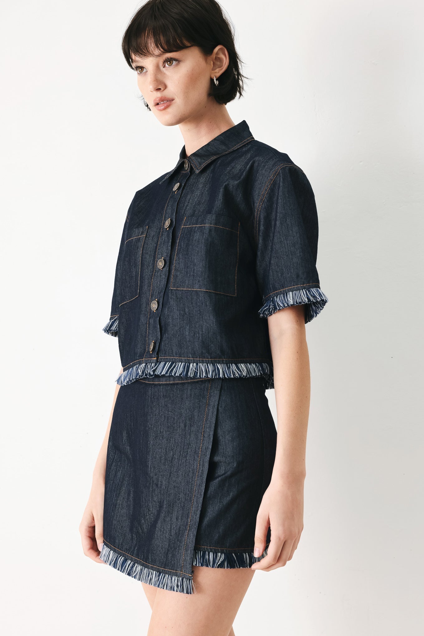 POWER SOFT WOVEN CROP JACKET Flying Tomato