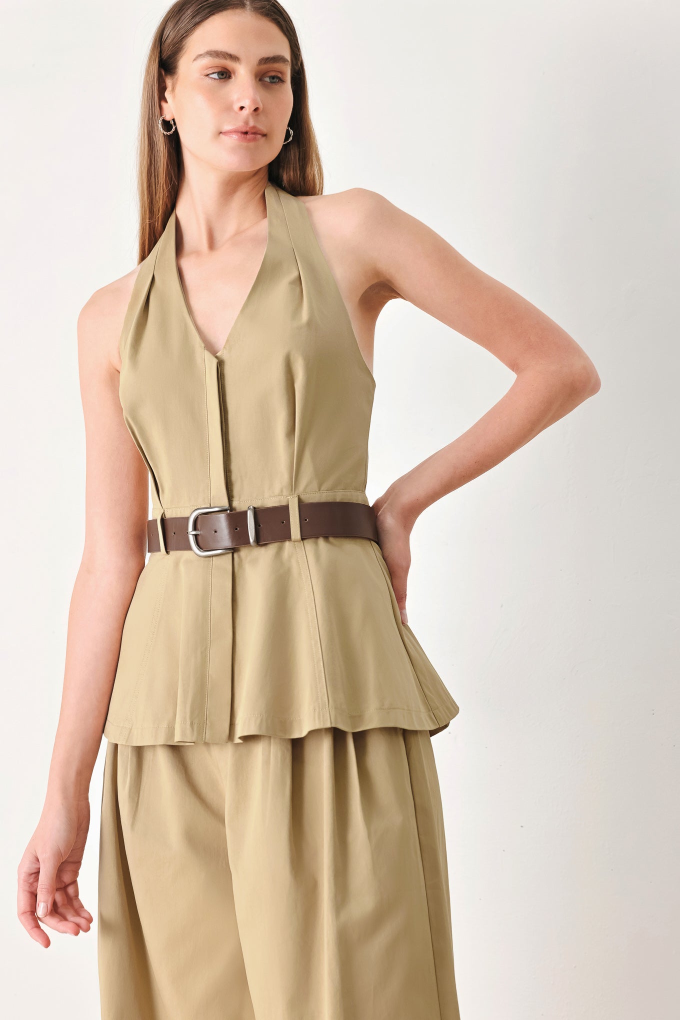 [PREORDER] WORKDAY FLOW WOVEN TOP Flying Tomato