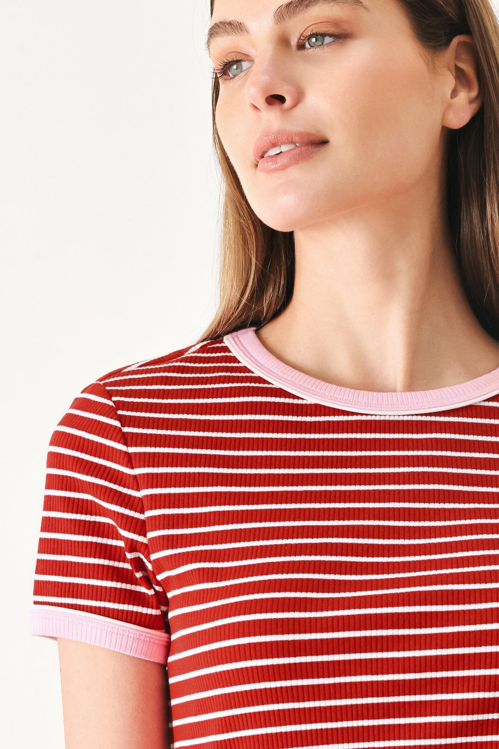 SWEET DAYDREAM STRIP KNIT TOP Flying Tomato