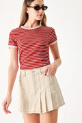 SWEET DAYDREAM STRIP KNIT TOP Flying Tomato