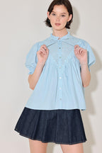 [PREORDER] SWEET NOTE MOMENT WOVEN TOP Flying Tomato