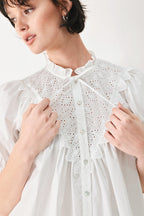[PREORDER] SWEET NOTE MOMENT WOVEN TOP Flying Tomato
