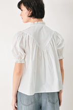 [PREORDER] SWEET NOTE MOMENT WOVEN TOP Flying Tomato