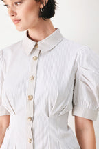 COASTAL LIGHT WOVEN TOP Flying Tomato
