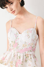 GARDEN STAY WOVEN BUSTIER TOP Flying Tomato