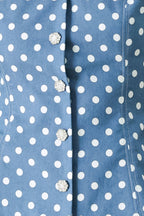 FLIRTY DOTS WOVEN TOP Flying Tomato