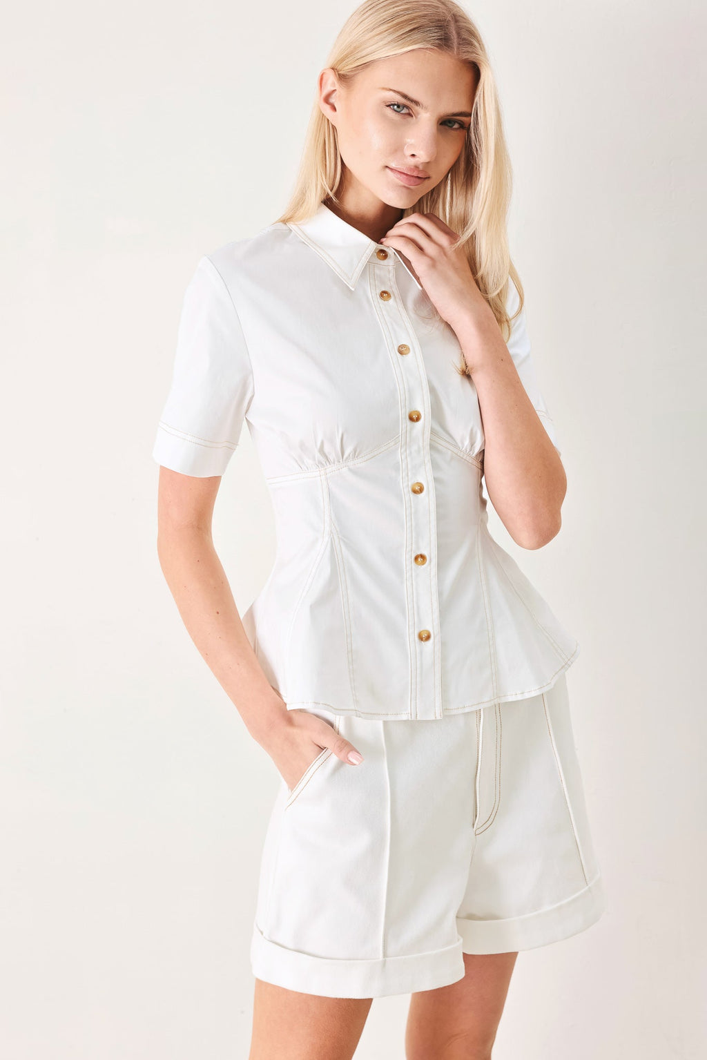 MADE FOR SUNSHINE WOVEN TOP Flying Tomato