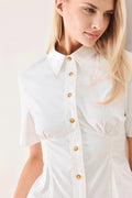 MADE FOR SUNSHINE WOVEN TOP Flying Tomato