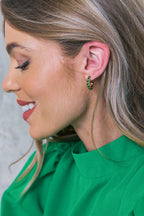 RUBY HOOP EARRINGS Flying Tomato