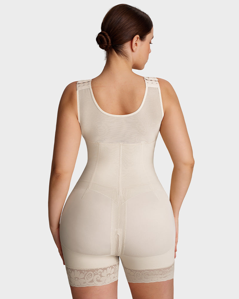 Fajas Colombianas Double Tummy Control Full Body Shapewear SheCurve