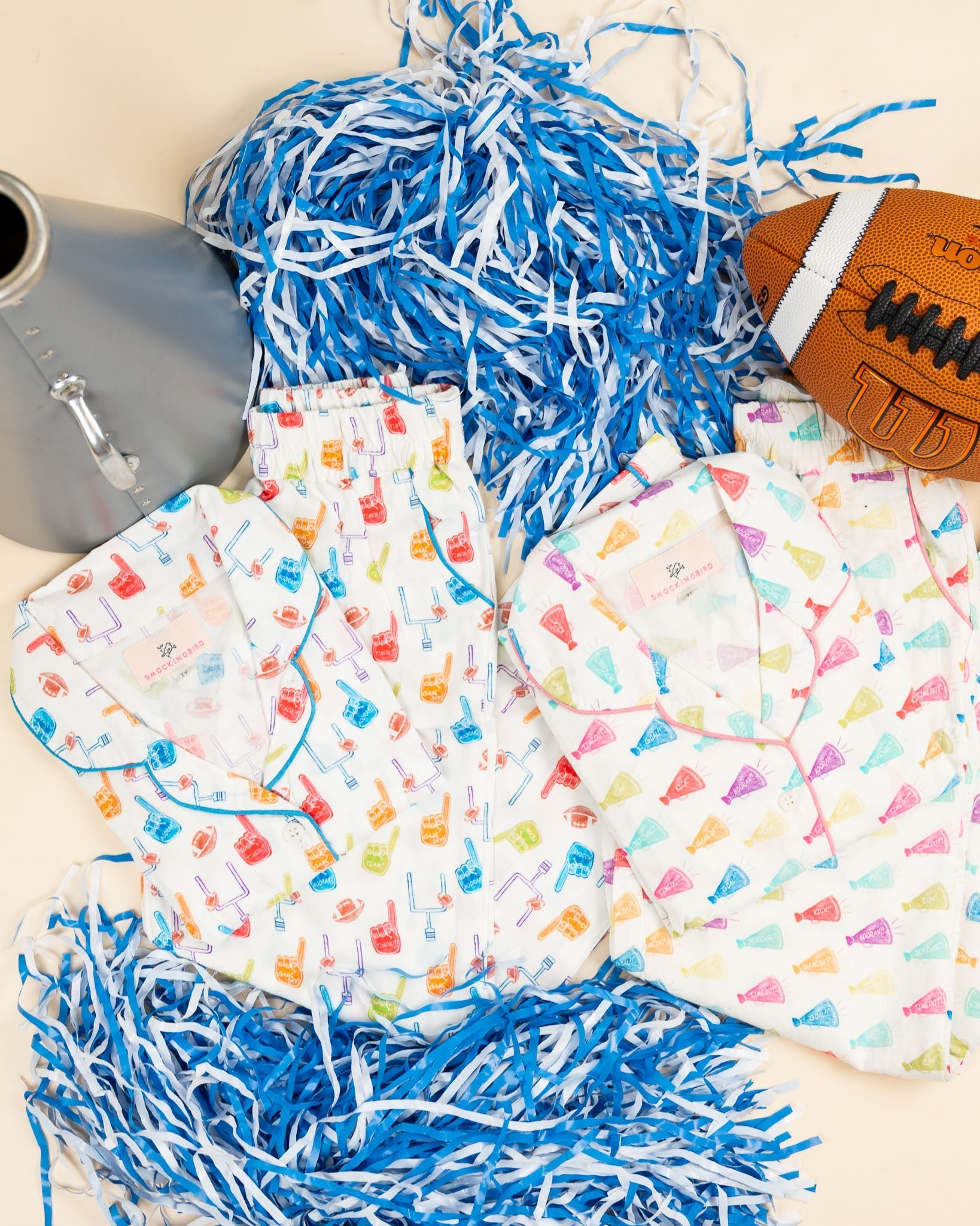 Victory Football Fan Pajama Set- FINAL SALE Smockingbird