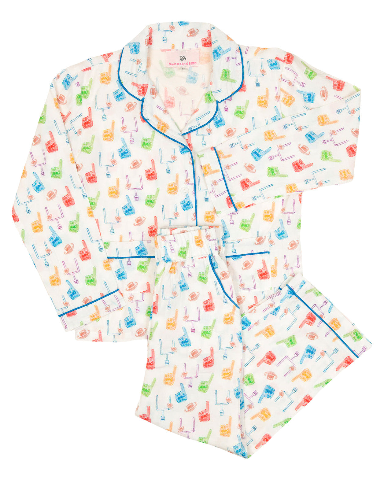 Victory Football Fan Pajama Set- FINAL SALE Smockingbird