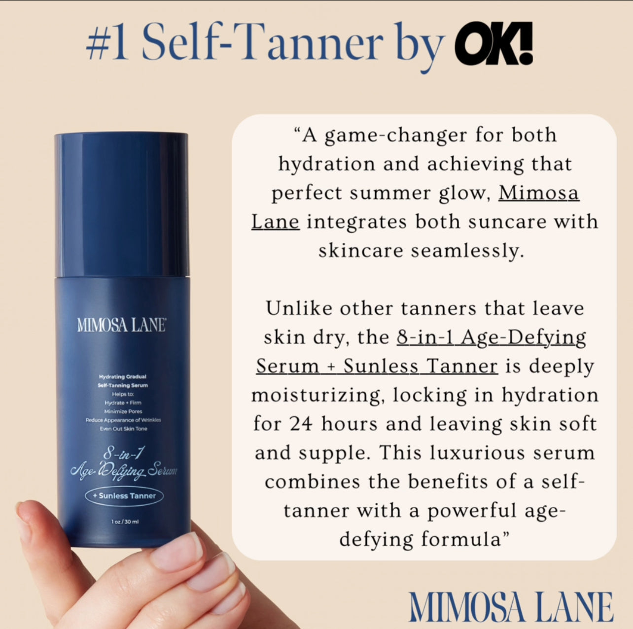 8-in-1 Face Tanning Serum