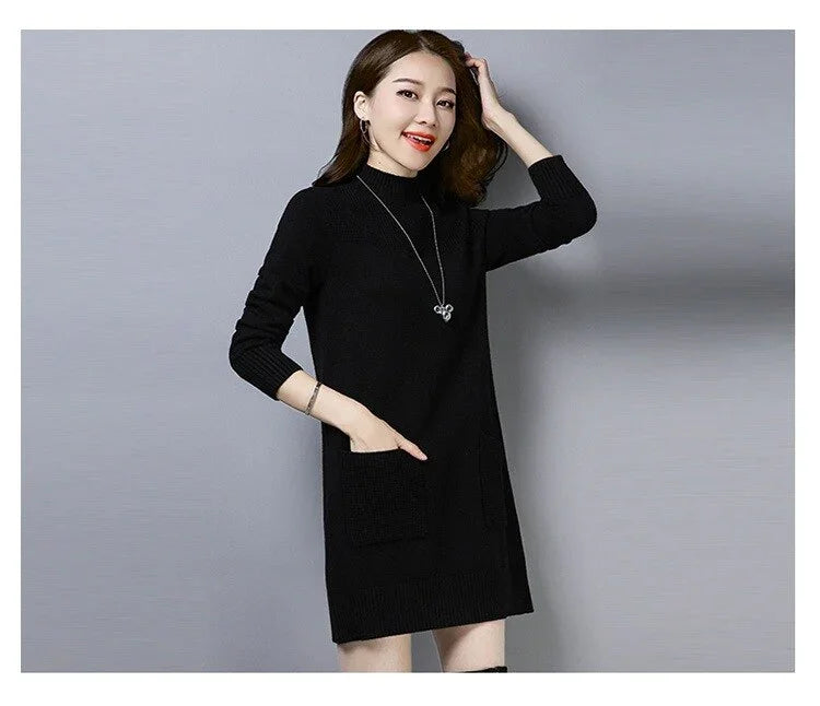 Diane Wool Sweater Dress LUXLIFE BRANDS