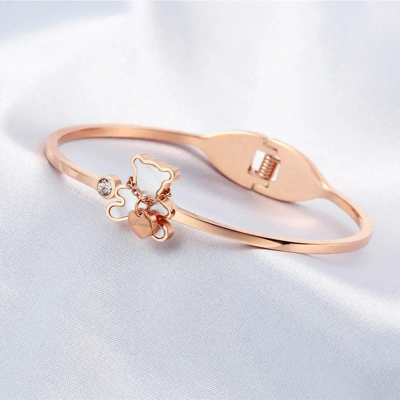 Lux Bear Cuff Bracelet LUXLIFE BRANDS