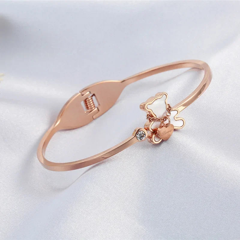 Lux Bear Cuff Bracelet LUXLIFE BRANDS