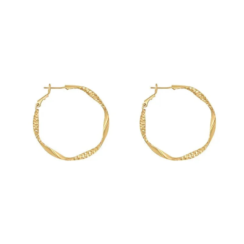Minimalist Hoop Earrings LUXLIFE BRANDS