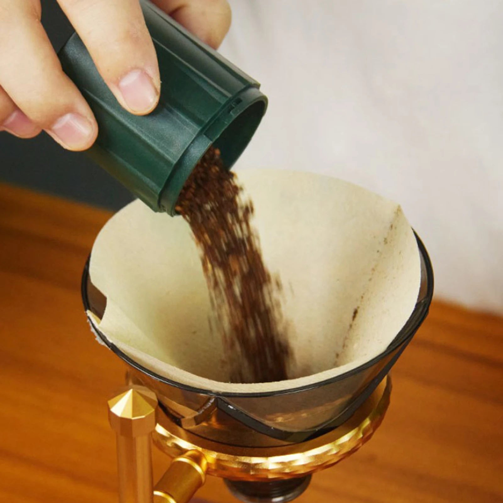 Mini Manual Coffee Bean Hand Grinder Machine Stainless Steel Burr Aeropress Drip Coffee Espresso French Press Turki Kitchen Tool LUXLIFE BRANDS