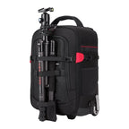 Professional DSLR camera trolley suitcase on wheels Luxlife Brands