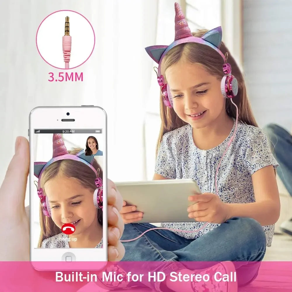 Kids Pink Headphones Luxlife Brands