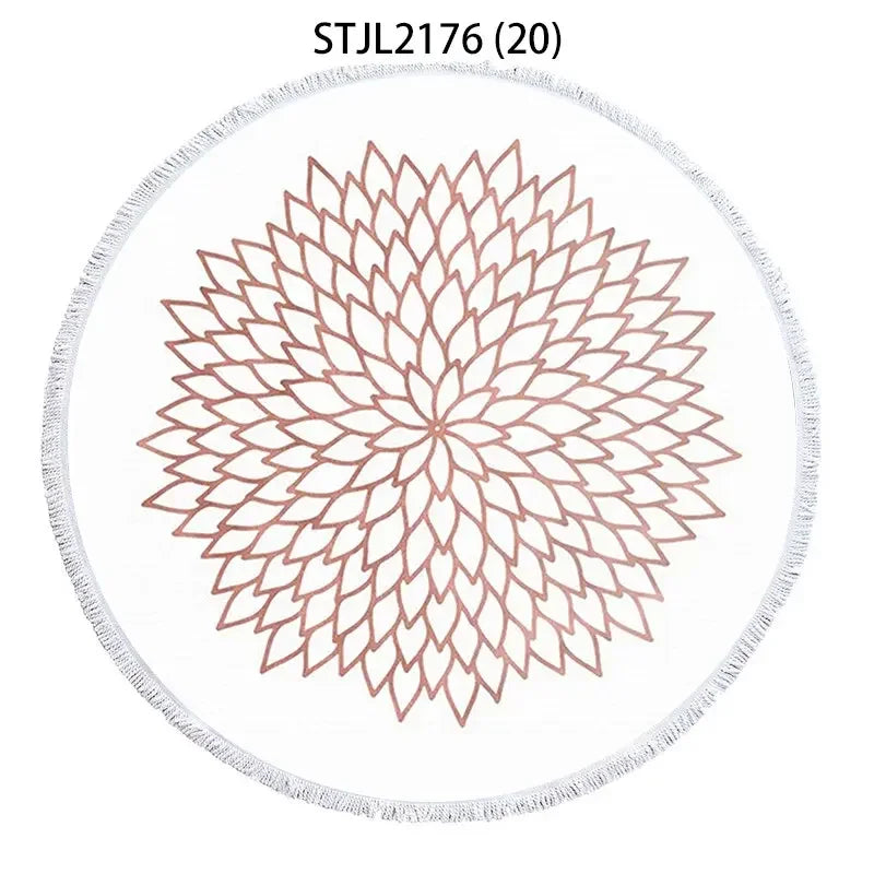 Golden geometric striped pineapple Fringed beach towel Towels Large beach towel Bath towel Bath towels microfiber towel For home