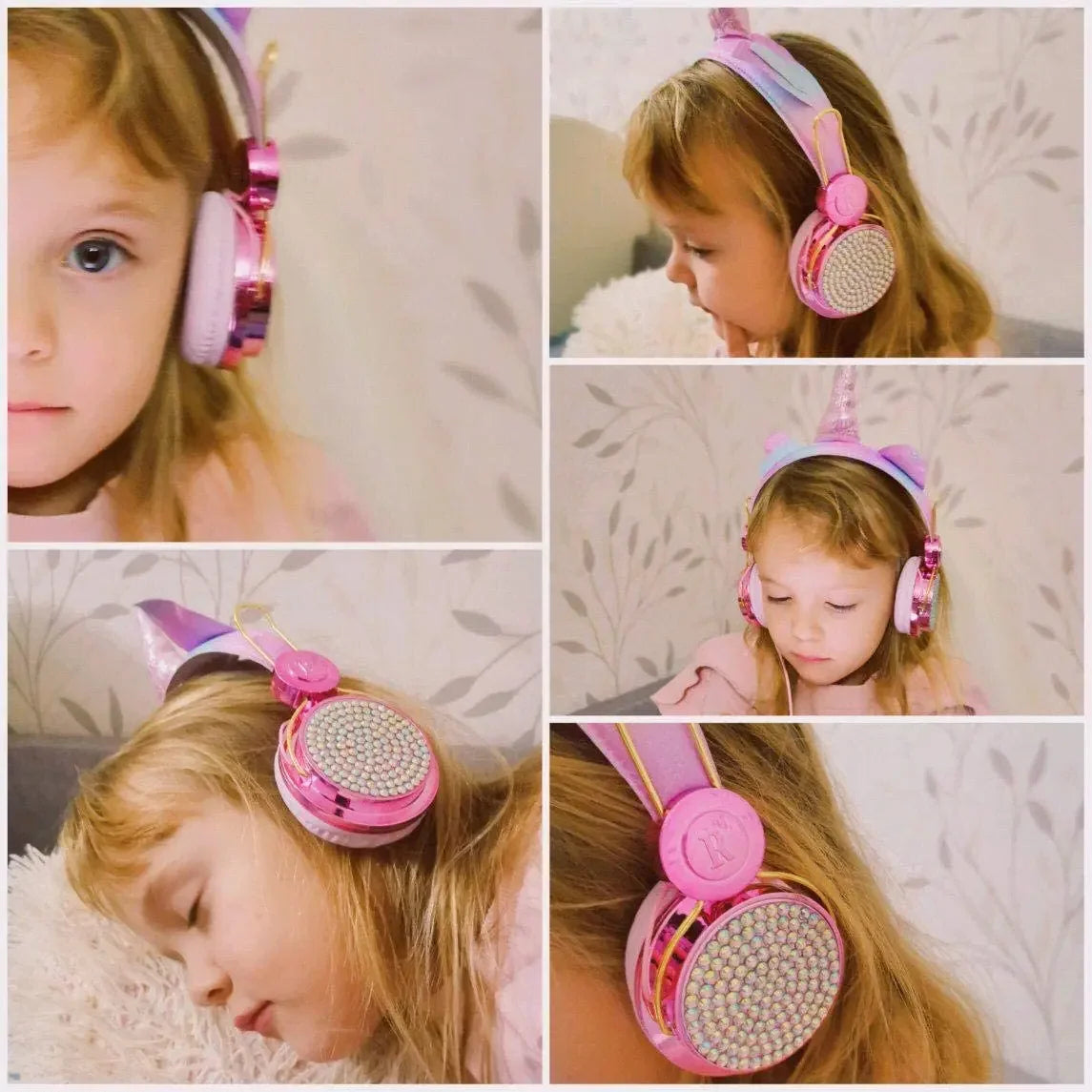 Kids Pink Headphones