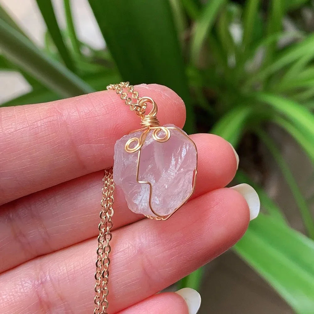 Carnelian Crystal Necklace Women LUXLIFE BRANDS