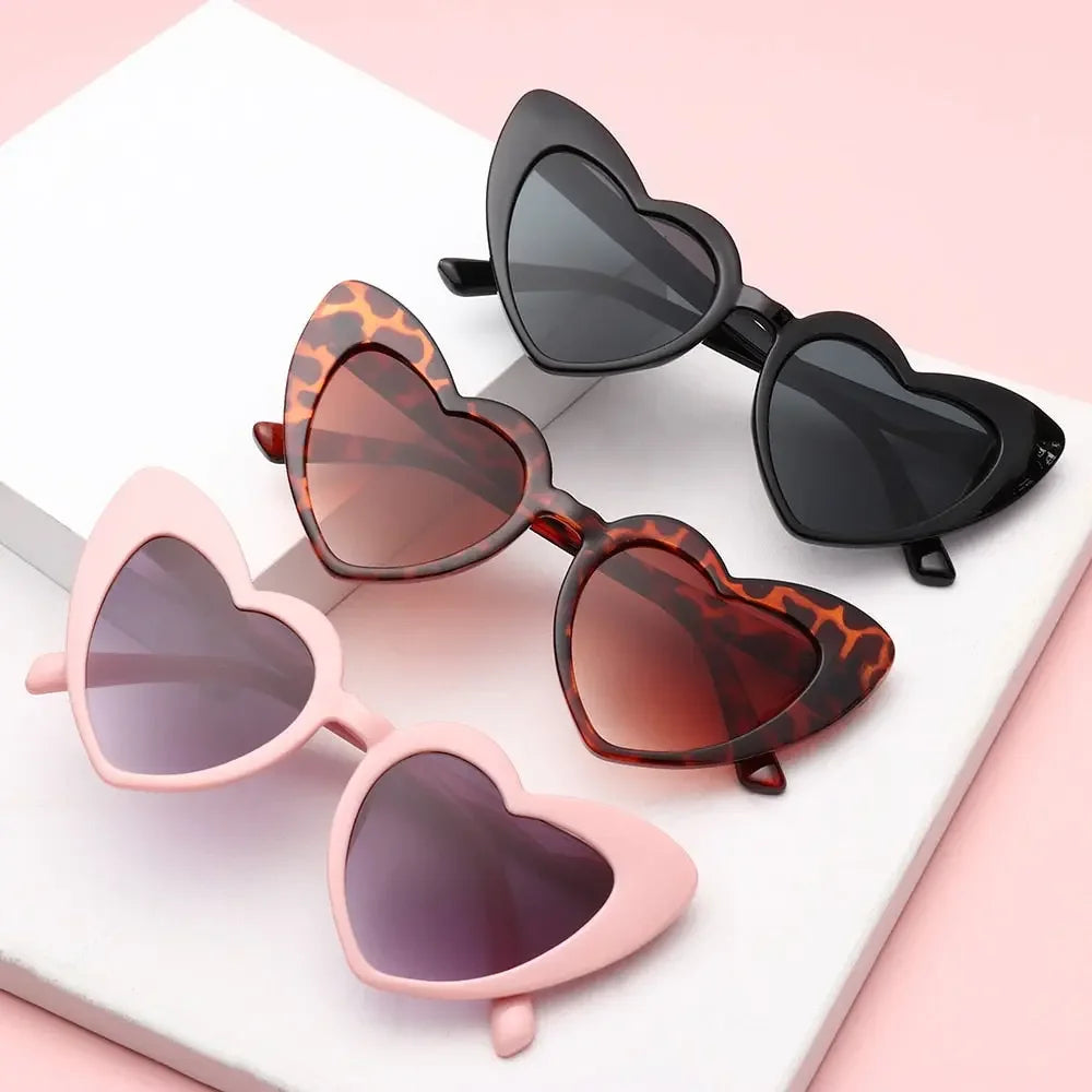 Retro Heart Sunglasses UV400