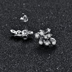 New Arrivals Moissanite Diamond 925 Sterling Silver Stud Earrings Passed Diamond Test Moissanite Fine Jewelry for Women Gift Luxlife Brands