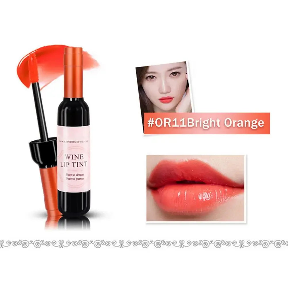 Lipstick Wine Lip Stain Baby Pink Lipgross Matte Liquid Lip Glaze Long Lasting Waterproof Lip Stain Nonstick Cup Lipstick