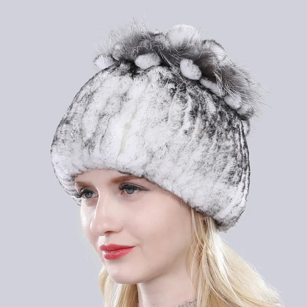 LUX Winter Rabbit Fur Hat LUXLIFE BRANDS