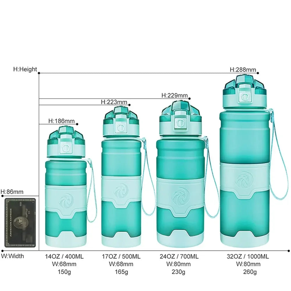 Leak Proof Sports Water Bottle - BPA Free