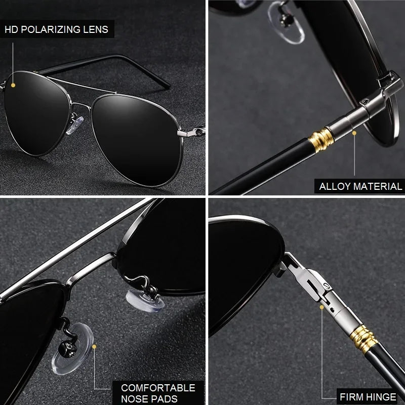 Men's Polarized Sunglasses UV400 Luxlife Brands