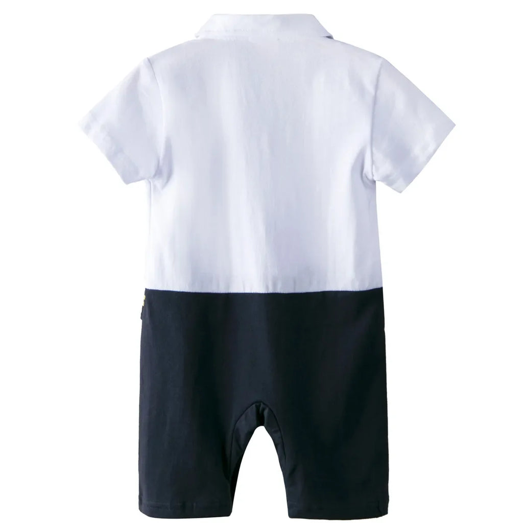 Baby Boys Captain Costume Newborn Infant Halloween Carnival Romper Cosplay Jumpsuit Outfit Toddler Skipper Sailor Playsuit LUXLIFE BRANDS