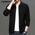 COODRONY Brand Cardigan Men Fashion Streetwear Sweater Coat Men Autumn Winter New Arrival Thick Warm Wool Cardigans Pocket C1197 LUXLIFE BRANDS