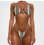 Sexy Backless Micro Bikini Set Women's Swimsuits Bandage Push Up Bikinis Brazilian Mini Swimwear Bathing Suit Biquini Bodysuit Luxlife Brands