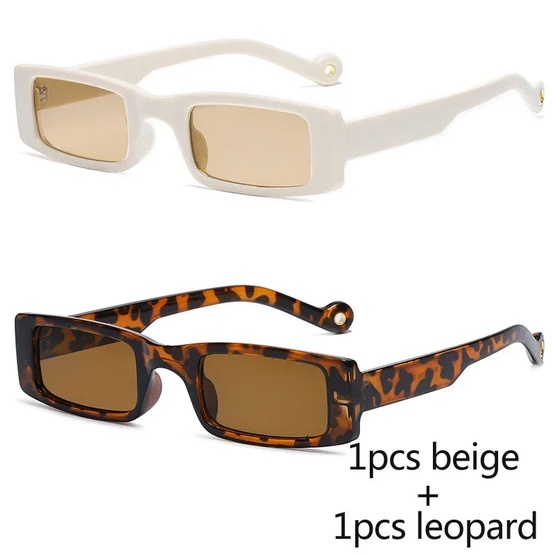 Square Frame Vintage Brand Sun Glasses UV400 Luxlife Brands