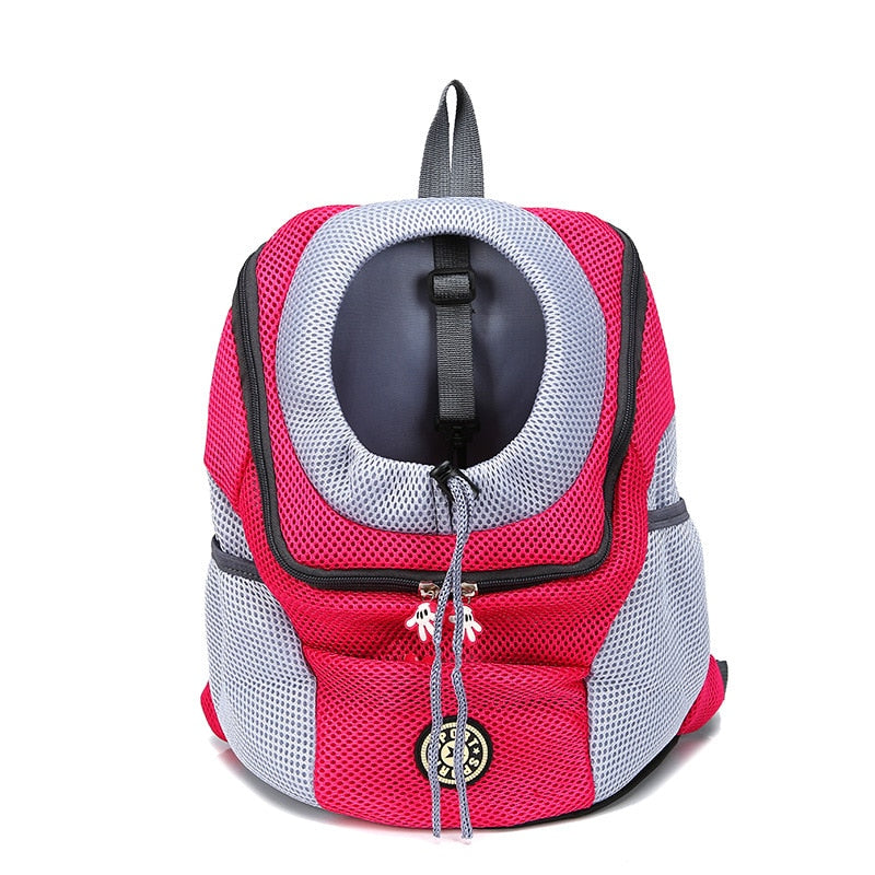 Pet Dog Carrier Cat Puppy Backpack Bag Portable Travel Front Outdoor Hiking Double Shoulder Head Out Sling Blind Drop Shipping LUXLIFE BRANDS