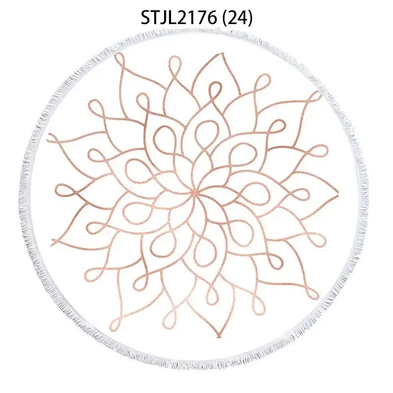 Golden geometric striped pineapple Fringed beach towel Towels Large beach towel Bath towel Bath towels microfiber towel For home