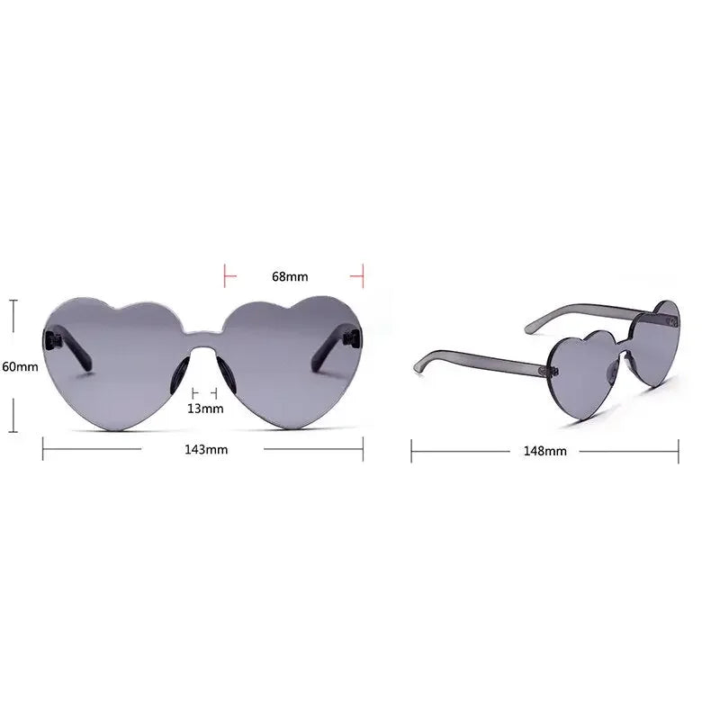 Vivid Heart Sunglasses