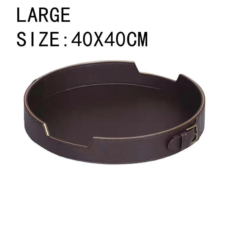 Eco Handmade Leather Valet Tray