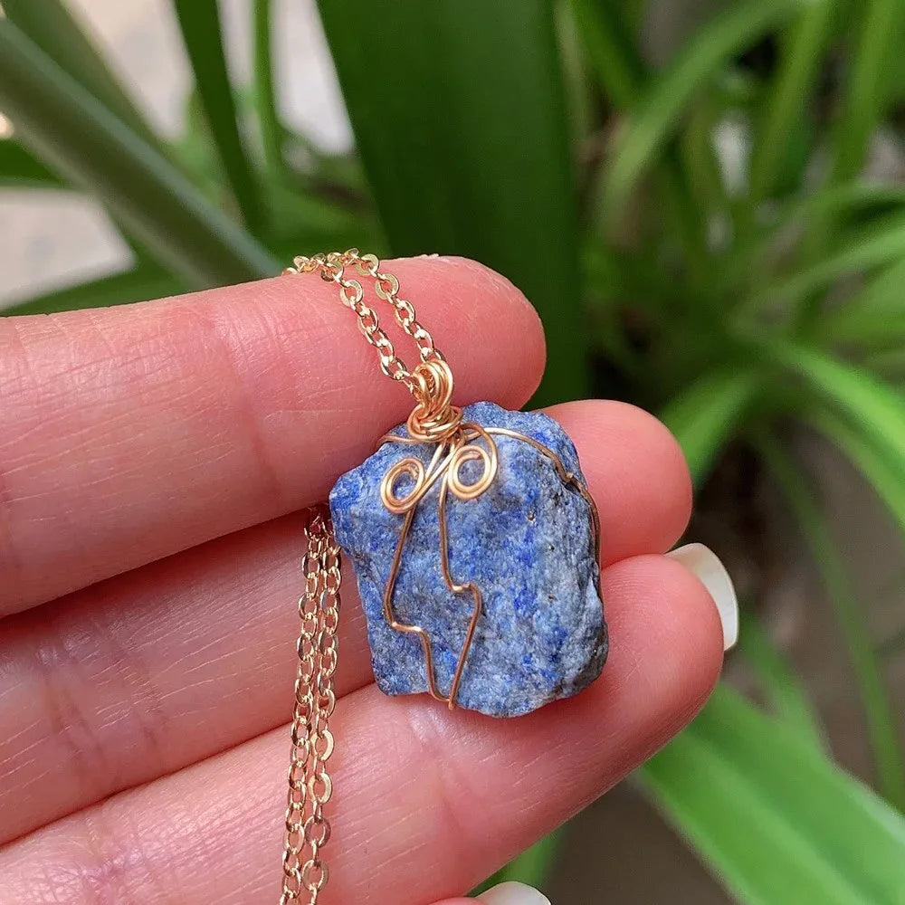 Carnelian Crystal Necklace Women LUXLIFE BRANDS