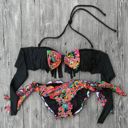 Tribal Low Rise Bikini