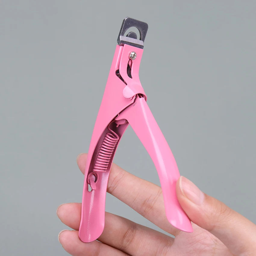 Manicure Stainless Steel Acrylic Gel False Tips Clipper