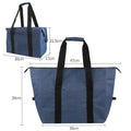 Folding Cooler Bag Large Capacity Ice Pack Outdoor Portable Aluminum Foil Fresh-Keeping Picnic Bag Multifunctional Shopping bag Luxlife Brands