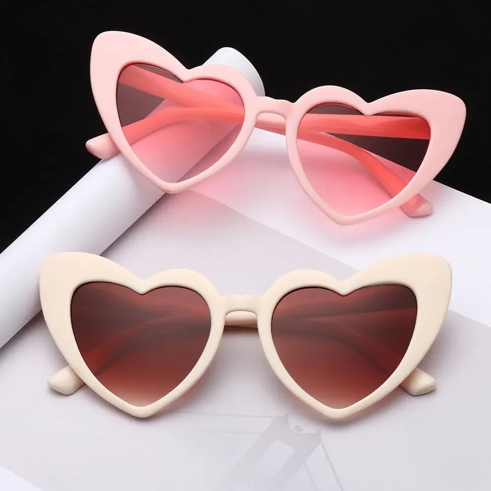 Retro Heart Sunglasses UV400