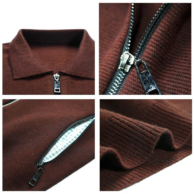 COODRONY Brand Cardigan Men Fashion Streetwear Sweater Coat Men Autumn Winter New Arrival Thick Warm Wool Cardigans Pocket C1197 LUXLIFE BRANDS