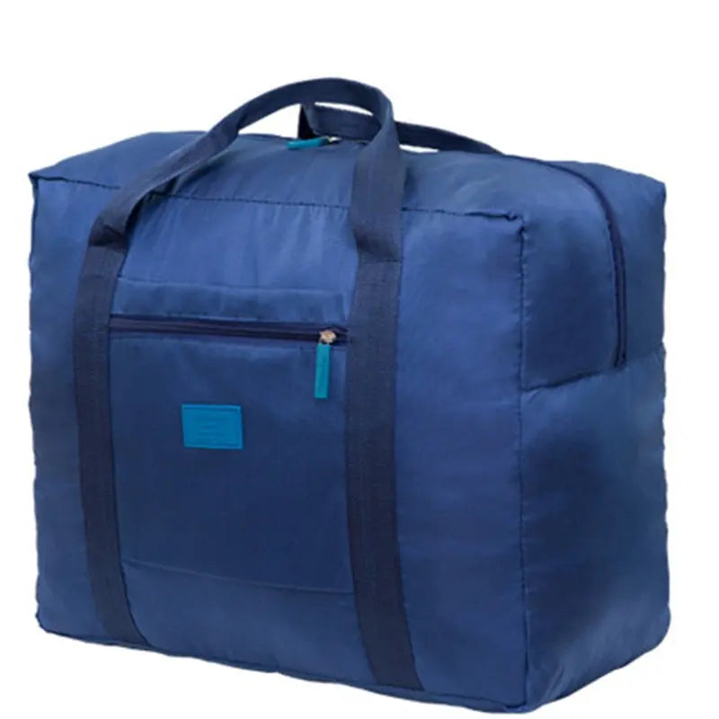 LKEEP Travel Big Large Size Nylon Foldable Waterproof Luggage Bag Storage Carry-On Duffle Bag 42*17*35cm