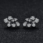 New Arrivals Moissanite Diamond 925 Sterling Silver Stud Earrings Passed Diamond Test Moissanite Fine Jewelry for Women Gift Luxlife Brands