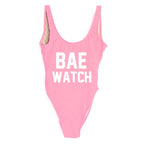 BAE WATCH Swimwear Women Sexy One Piece Bathing Suit New Letter Print Swimsuit Plus Size Bodysuit maillot de bain femme Luxlife Brands